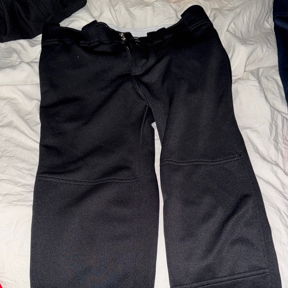 Women’s Black Softball Pants